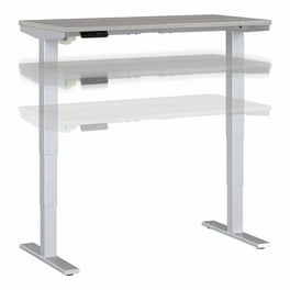 Move 40 Series 48W Height Adjustable Desk in White Engineered Wood Walmart