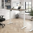 thumbnail image 1 of Move 40 Series 60W Adjustable Standing Desk in Modern Hickory - Engineered Wood, 1 of 7