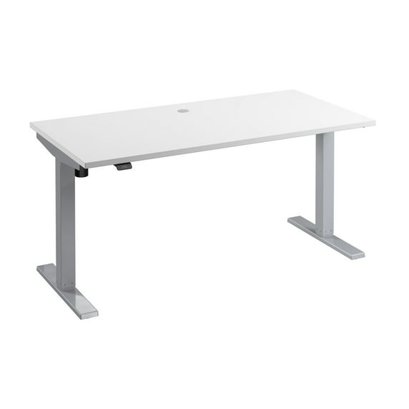 Move 40 Series 60W Height Adjustable Desk in White - Engineered Wood