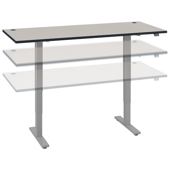 Move 40 Series by Bush Business Furniture 72W x 30D Electric Height Adjustable Standing Desk
