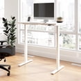 thumbnail image 1 of Move 60 Series 48W Adjustable Standing Desk in White - Engineered Wood, 1 of 7
