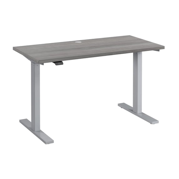 Move 60 Series 48W Adjustable Standing Desk in Platinum Gray - Engineered Wood