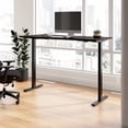 thumbnail image 1 of Move 60 Series 72W Adjustable Standing Desk in Black Walnut - Engineered Wood, 1 of 7