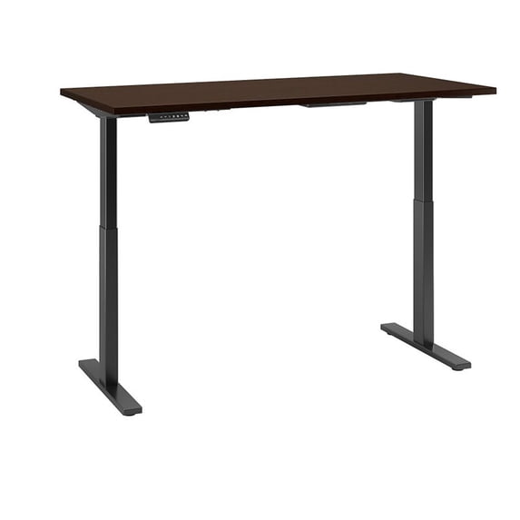 Bush Business Move 60 Series 60" x 30" Adjustable Standing Desk in Mocha Cherry