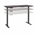 thumbnail image 1 of Move 60 Series by Bush Business Furniture 60W x 30D Height Adjustable Standing Desk, Storm Gray/Black Powder Coat, 1 of 7