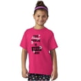 thumbnail image 1 of Move Always Forward Inspiring Words Girls Kids T Shirt Tees Teen Brisco Brands XS, 1 of 6