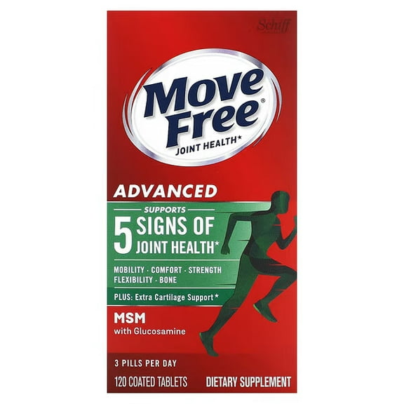 Schiff Vitamins Move Free Plus Msm Advncd 120 ct - 8 Pack