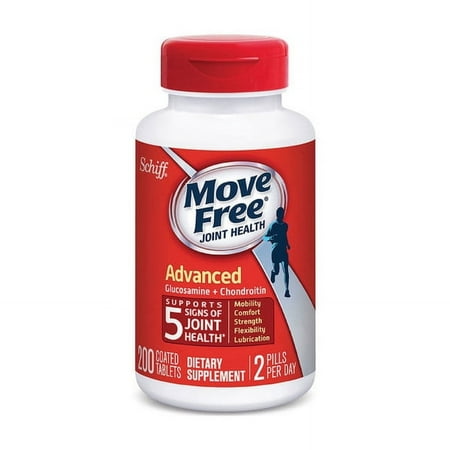 Move Free Glucosamine and Chondroitin Joint Health Supplement Tablets 200 ea