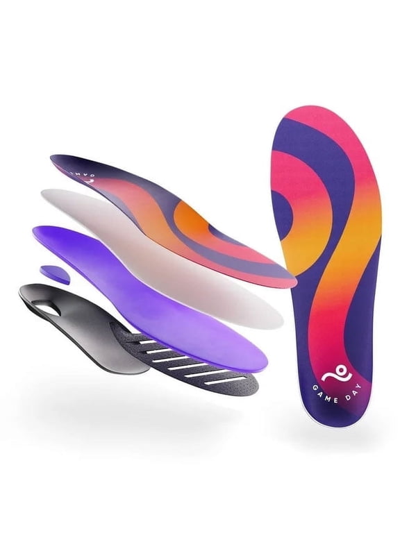 Game Day - Performance and Comfort Insoles For Sports, Plantar Fasciitis, and Arch Support