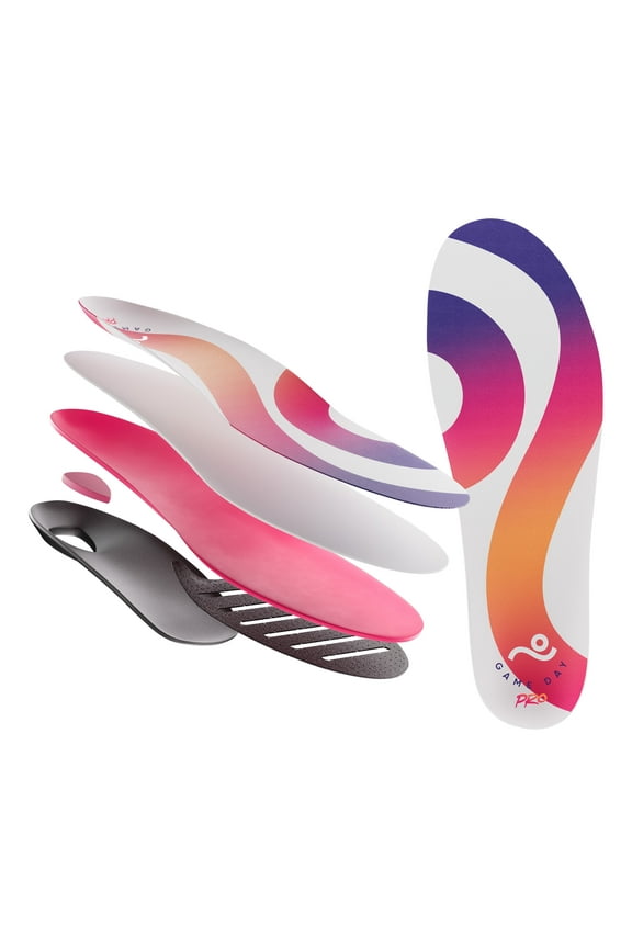 Game Day Pro- Ultimate Performance Sports Insoles - High Arch Support