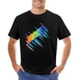 thumbnail image 1 of Move Men’s Graphic T-shirt Vintage Short Sleeve Sport Tee Black S, 1 of 5