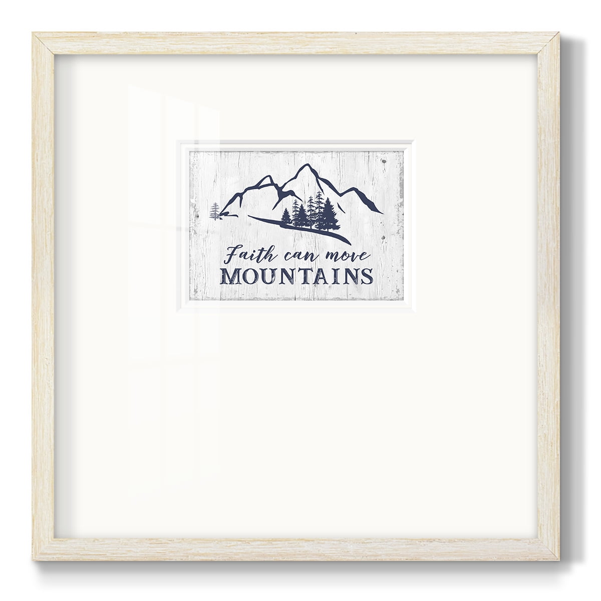 Move MountainsPremium Framed Print