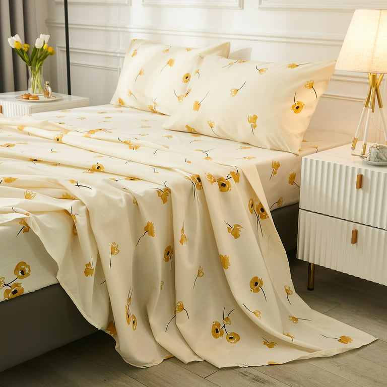 https://i5.walmartimages.com/seo/Move-Over-4-Pieces-Yellow-Floral-Sheet-Set-King-Lucky-Clover-Pattern-Microfiber-Bed-Fitted-Sheets-Deep-Pocket_bb742e75-a6d0-44df-842a-c97d27d1e273.20c94a5b70bb829dc115158a70df6fd6.jpeg?odnHeight=768&odnWidth=768&odnBg=FFFFFF