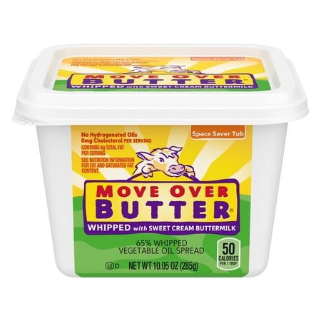 Move Over Butter Sweet Cream Buttermilk Whipped Vegetable Oil Spread, 10.05 oz