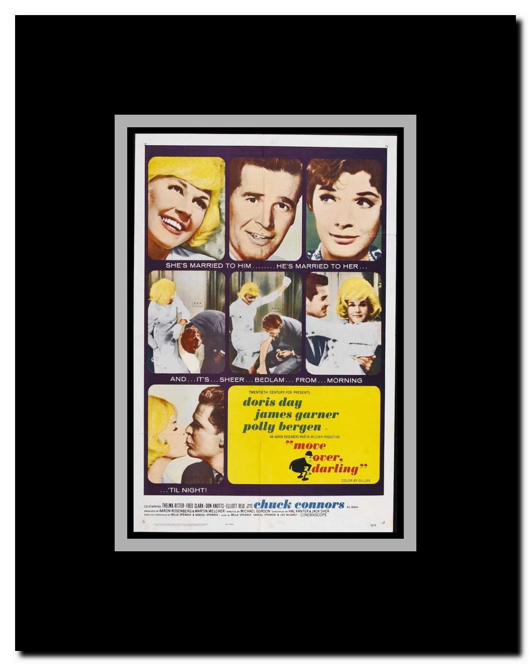 Move Over Darling Framed Movie Poster