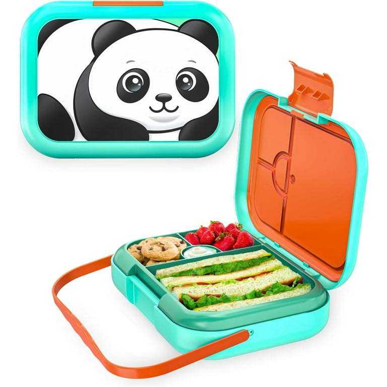 Move2Play Bento Box, Leak-Proof Kids Lunch Box | Made for Kids and 