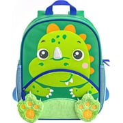 Move2Play, Dinosaur Kids Backpack | Kids Size | Elementary School, Kindergarten Book Bag | Designed for Boys & Girls Ages 4+ Year Olds | Travel Ready