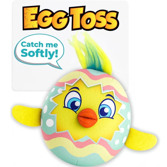 Move2Play, Easter Egg Toss Kids Game | Easter Basket Stuffer & Gift for Kids Ages 3-8+ | Hilarious Indoor/Outdoor Game | Fun Easter Toy for Toddlers, Boys & Girls