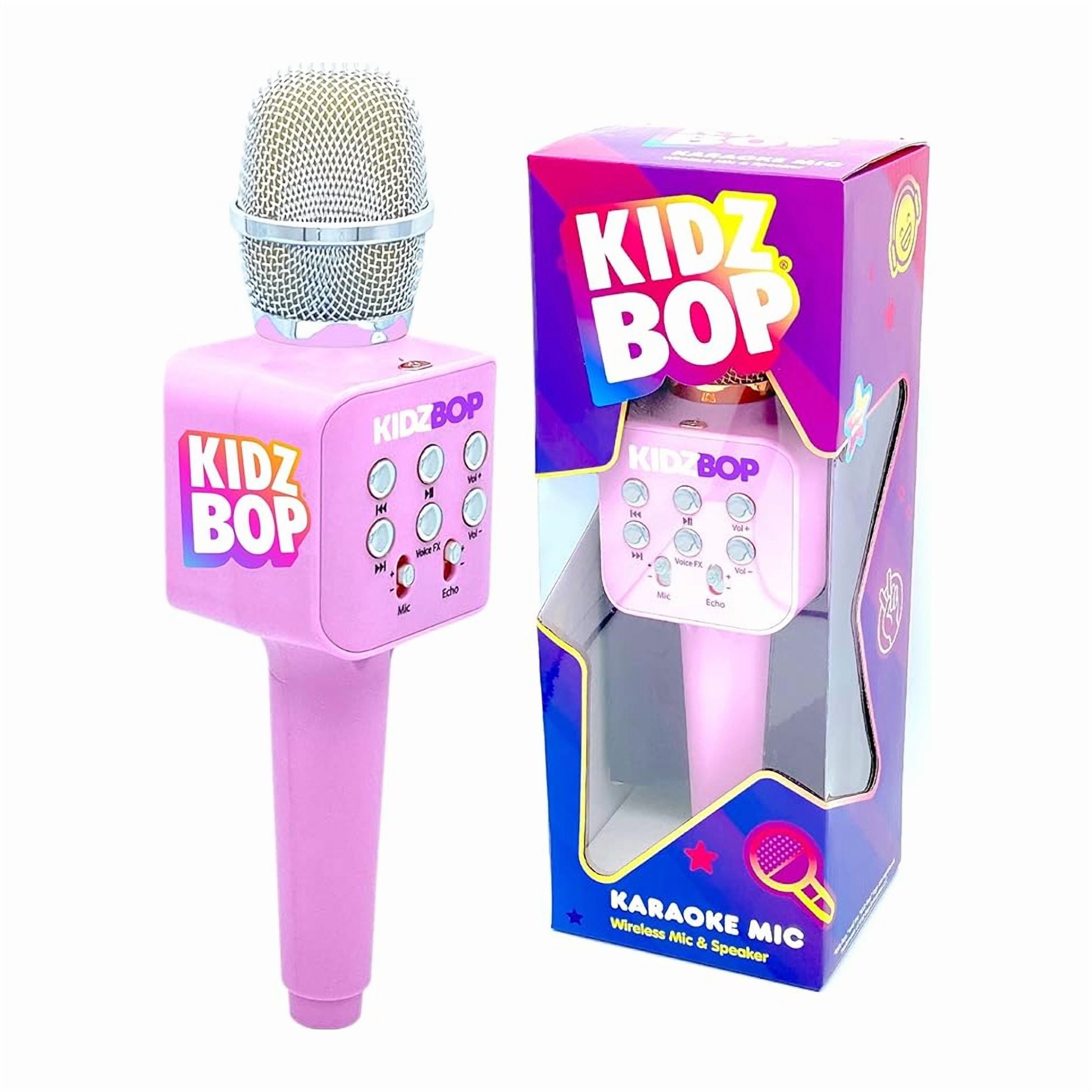 Walmart Black Friday Deals 2025 - Move2Play Kidz Bop Karaoke Bluetooth Mic | Kids Toy | Birthday Gift | Ages 4-8 Years