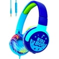 thumbnail image 1 of Move2Play Kidz Bop Wired Headphones for Kids | Microphone | 3.5mm Plug | Volume Limiting 85dB/94dB | Soft Pads | Adjustable | School Use | Gift 3 4 5 6 7 8+ Year Old Girls Boys Toddlers, 1 of 8