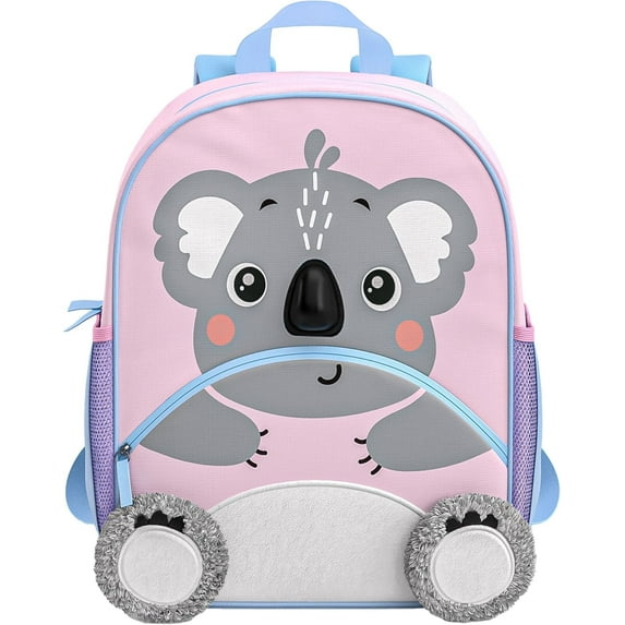 Move2Play, Koala Toddler Backpack | Preschool Backpack For Kids | Kindergarten School Book Bag | Small, Little, Mini Size, Designed for Boys & Girls Ages 2, 3-5+ Year Olds