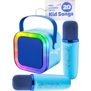 Move2Play Mini Karaoke Machine for Kids | includes 20+ Kids Songs | Connect with Bluetooth | Kids Toy | Birthday Gift for 3, 4, 5, 6, 7, 8+ Year Old Girls and Boys