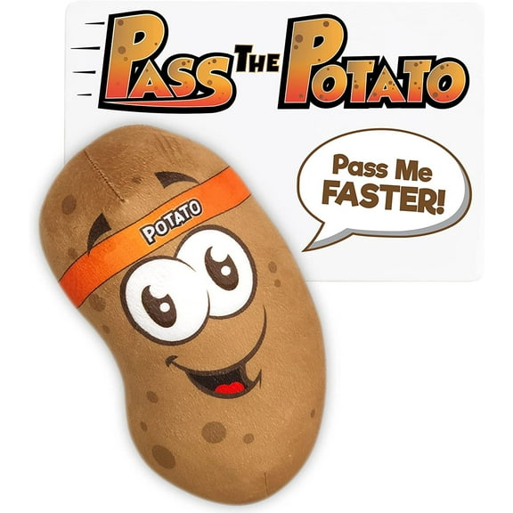 Move2Play, Pass the Potato | Hilariously Wild and Fun Kids Game| Indoor & Outdoor Toy for Kids Ages 4-8, 3, 5, 6, 7+ Year Olds | Preschool & Toddler Birthday Party, Camping, Summer, Yard Game