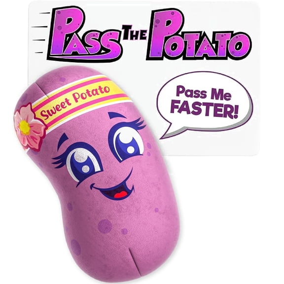 Move2Play, Pass The Potato | Hilariously Wild & Fun Kids Game | Easter Gift for Kids | Easter Basket Stuffer | Indoor/Outdoor Toy for Toddlers & Kids Ages 3-8+ | Summer & Camping Fun