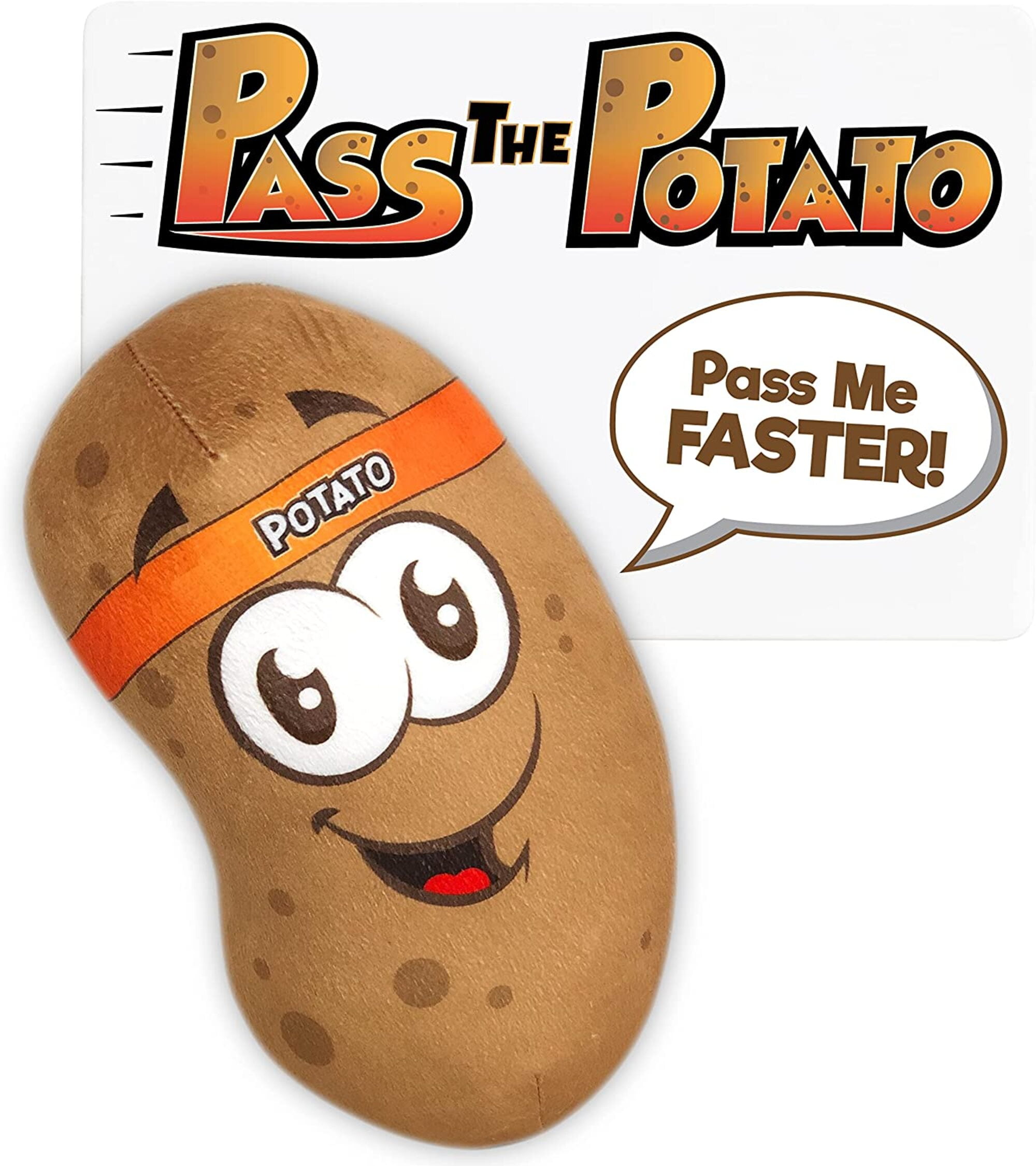 Move2Play, Pass the Potato | Hilariously Wild and Fun Kids Game| Indoor & Outdoor Toy for Kids Ages 4-8, 3, 5, 6, 7+ Year Olds | Preschool & Toddler Birthday Party, Camping, Summer, Yard Game