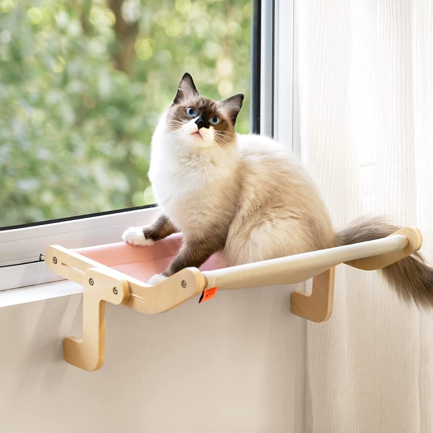 Lazy pet deluxe cat window perch online