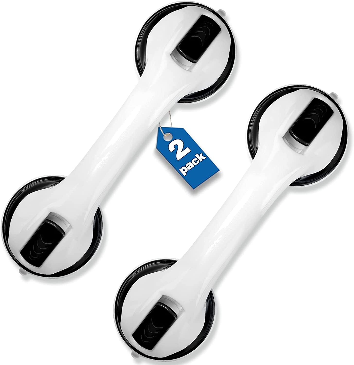 MoveCatcher Suction Grab Bars for Bathroom, Shower Handle, Handicap