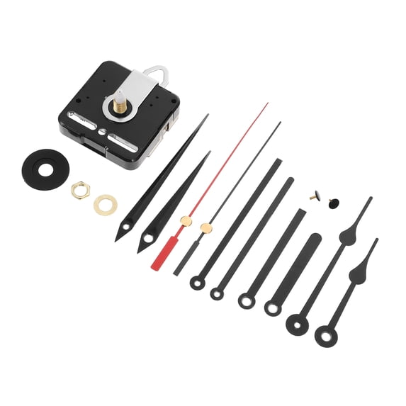 HAKIDZEL Clock Repair Parts Plastic Metal 1 Set 2.2X2.2in