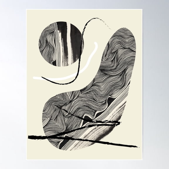 Movement Poster Wall Art, Modern Wall Decor For Living Room Bedroom, 8x12 UNFRAMED