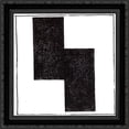 thumbnail image 1 of Movement Suprematist square 20x20 Black Ornate Wood Framed Canvas Art by Malevich, Kazimir, 1 of 2
