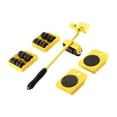 Mover Mover Furniture Tool Set with Adjustable Height Tool Bar and 4
