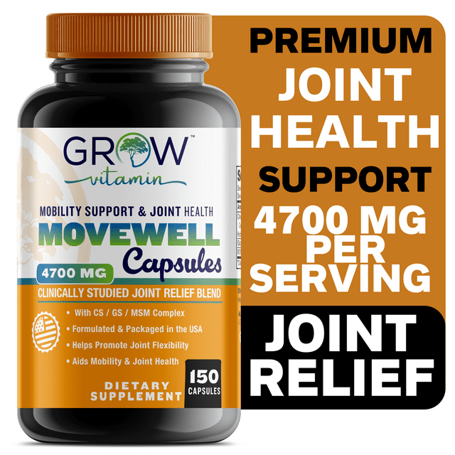 Movewell Chondro Relief Joint Support Supplement, with Chondroitin