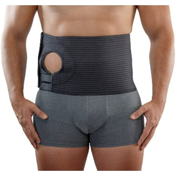 Movibrace Abdominal Ostomy Belt for Post-Operative Care After Colostomy or Ileostomy Surgery (Small)