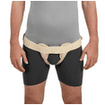 thumbnail image 1 of Movibrace Inguinal Groin Hernia Brace Unisex Beige | Left, Right or Double | (Double |, Large), 1 of 10