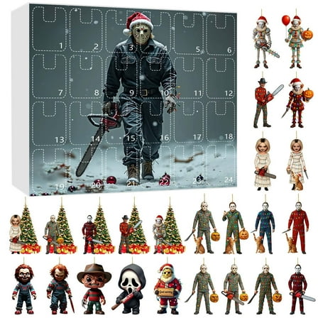Movie Character Countdown Calendar Advent With Mystery Surprise Collectible Hanging