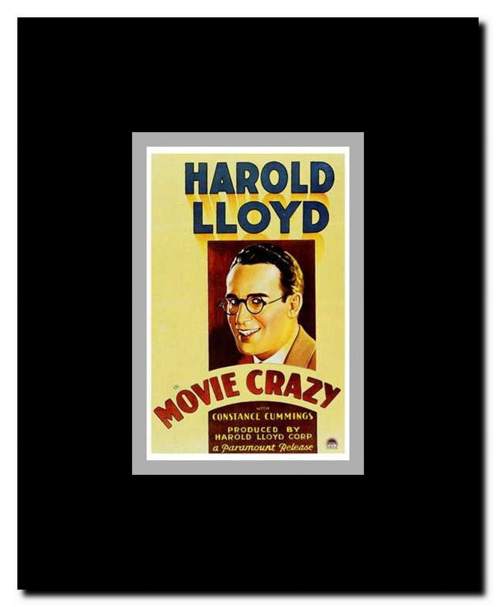 Movie Crazy Framed Movie Poster