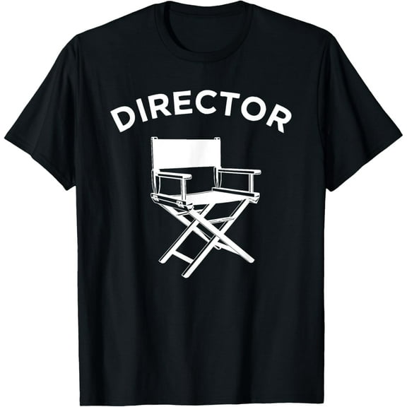 Movie Director T-Shirt, Filmmaker Director Chair Tee T-Shirt