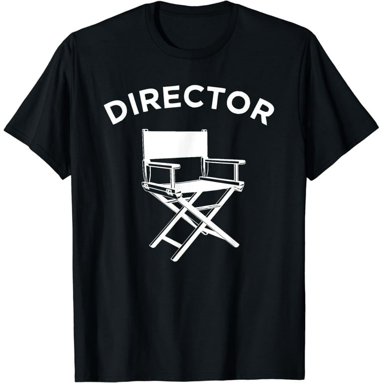 Movie Director T-Shirt, Filmmaker Director Chair Tee Movie Director T-Shirt, Filmmaker Director Chair Tee