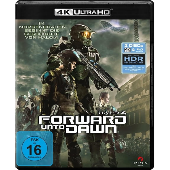 Movie HALO 4-FORWARD UNTO DAWN/4K UHD/BD - (GERMAN IMPOR (Blu-ray) Halo 4-Forward Unto Dawn Bd
