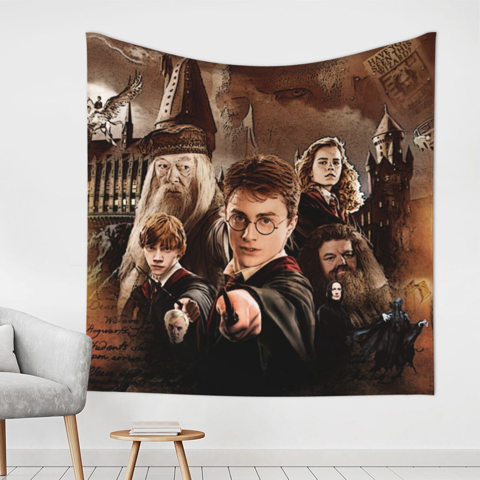 Movie Harry Potter Tapestry Luxury Wall Hanging Tapestries Decor For