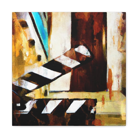 Movie Magic Clapboard - Canvas