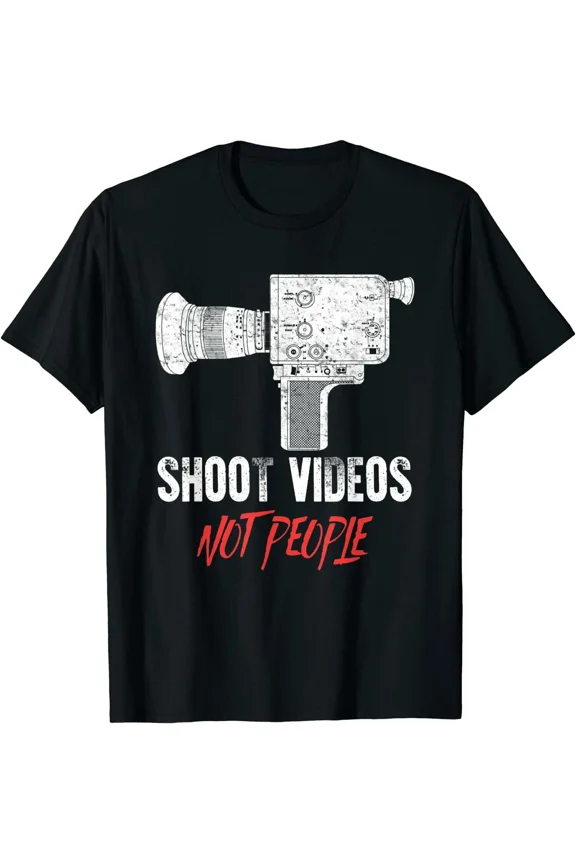 Movie Maker Humor Filmmaker Retro Cinema Production Funny Unisex T-Shirt, up to size 5XL