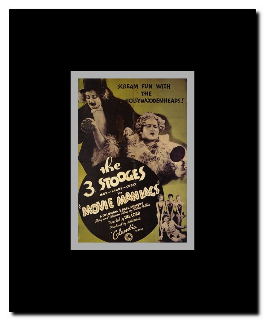 Movie Maniacs Framed Movie Poster