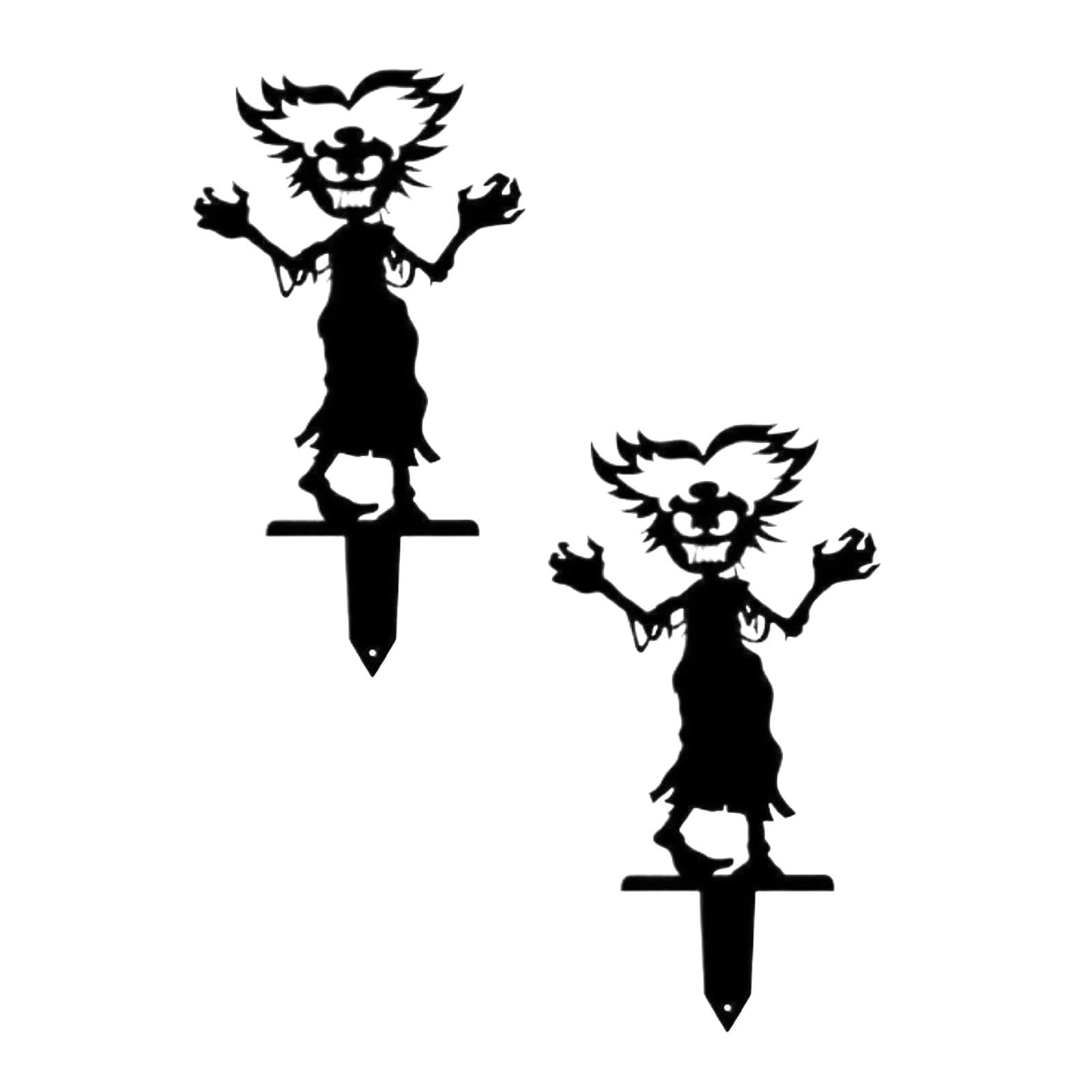 Movie Metal Yard Stakes Standing Sign Decorations Yard Metal Stakes 2024 New Garden Metal Yard