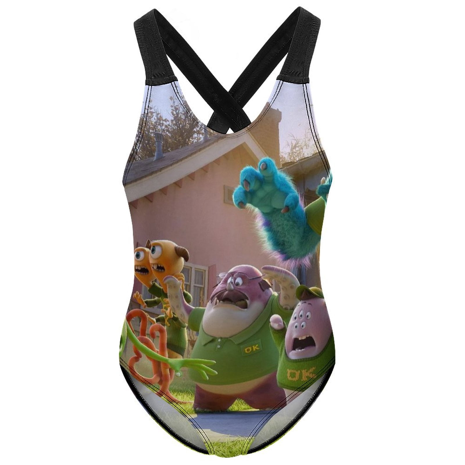Movie Monsters University Children's One-piece Swimsuit Summer Girl's