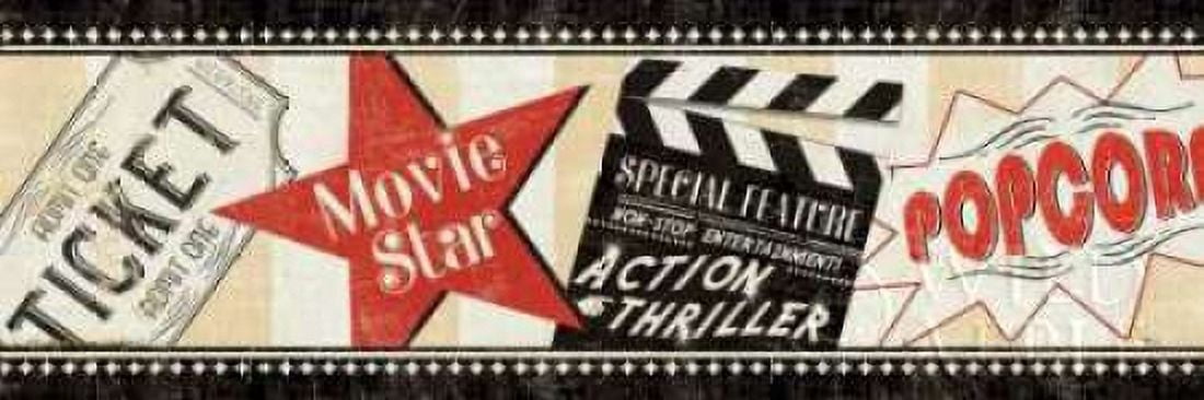Movie Night Canvas Art - Pela Studio (8 x 24)